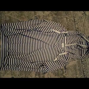 Lou and grey sweater with hood